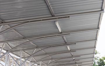 installing Derrington metal roofing